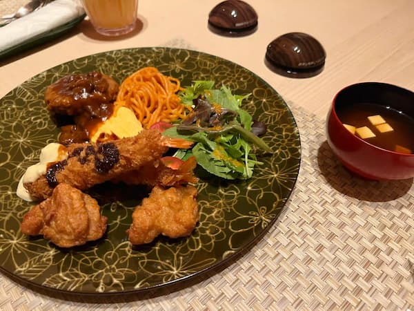 ふふ京都の子どもの夕食