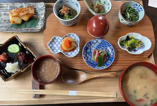 ふふ奈良の大人の朝食