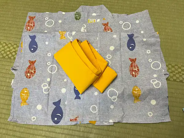 徳島県鳴門市にあるアオアヲナルトの子どもの浴衣