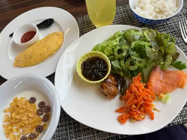 ANAインターコンチネンタル石垣リゾートのレストラン、サンコーストカフェの朝食