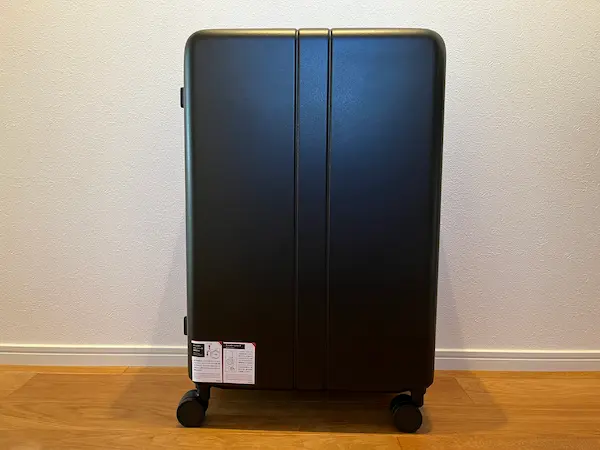MAIMOのスーツケースCOLOR YOU plus Lサイズが届いた時の外観