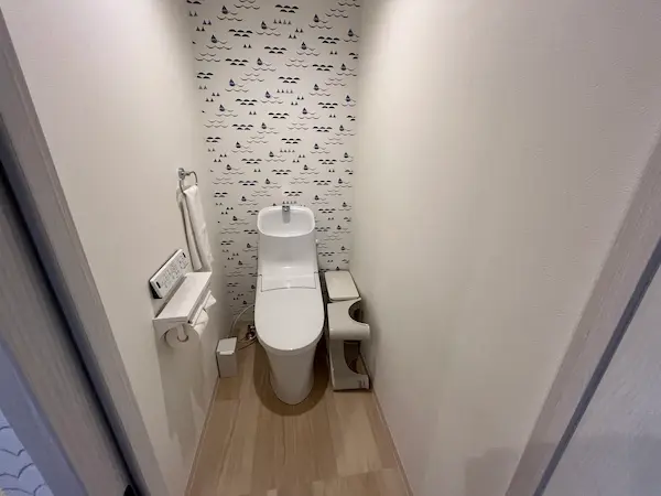 高松国際ホテルのキッズスペースルーム「わくわく#205」のトイレ