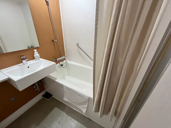 高松国際ホテルのキッズスペースルーム「わくわく#205」のお風呂
