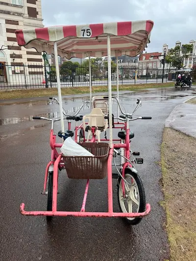 長崎県にあるハウステンボスのレンタル自転車