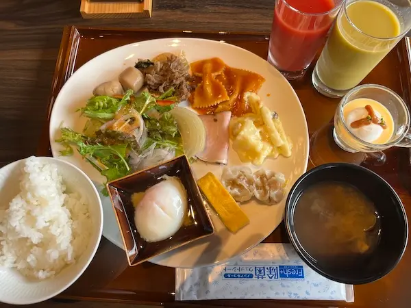 ビワフロント彦根の朝食