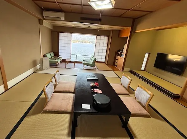 鳥取県のはわい温泉にある望湖楼のお部屋レビュー