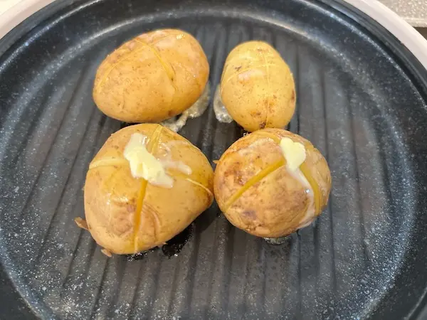 レンジメートプロを使って作ったじゃがバター